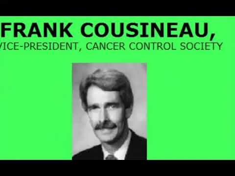 FRANK COUSINEAU, PRESIDENT, CANCER CONTROL SOCIETY